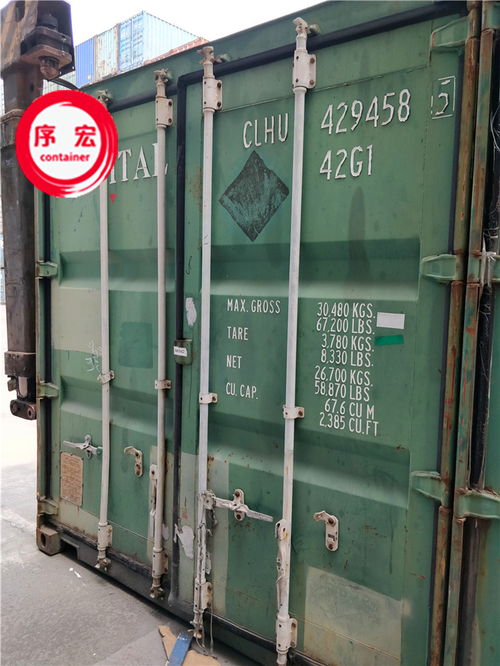 嘉興舊6米集裝箱供應